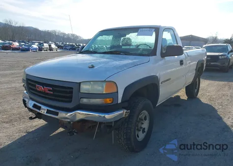 2006 GMC Sierra 2500Hd Work Truck z USA, uszkodzony, nr VIN 1GTHK24U36E146765